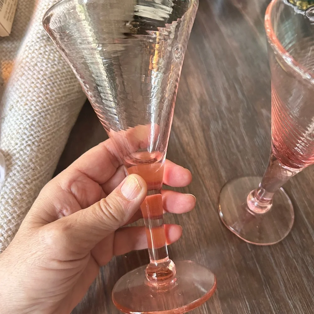 Vintage cocktail, glasses